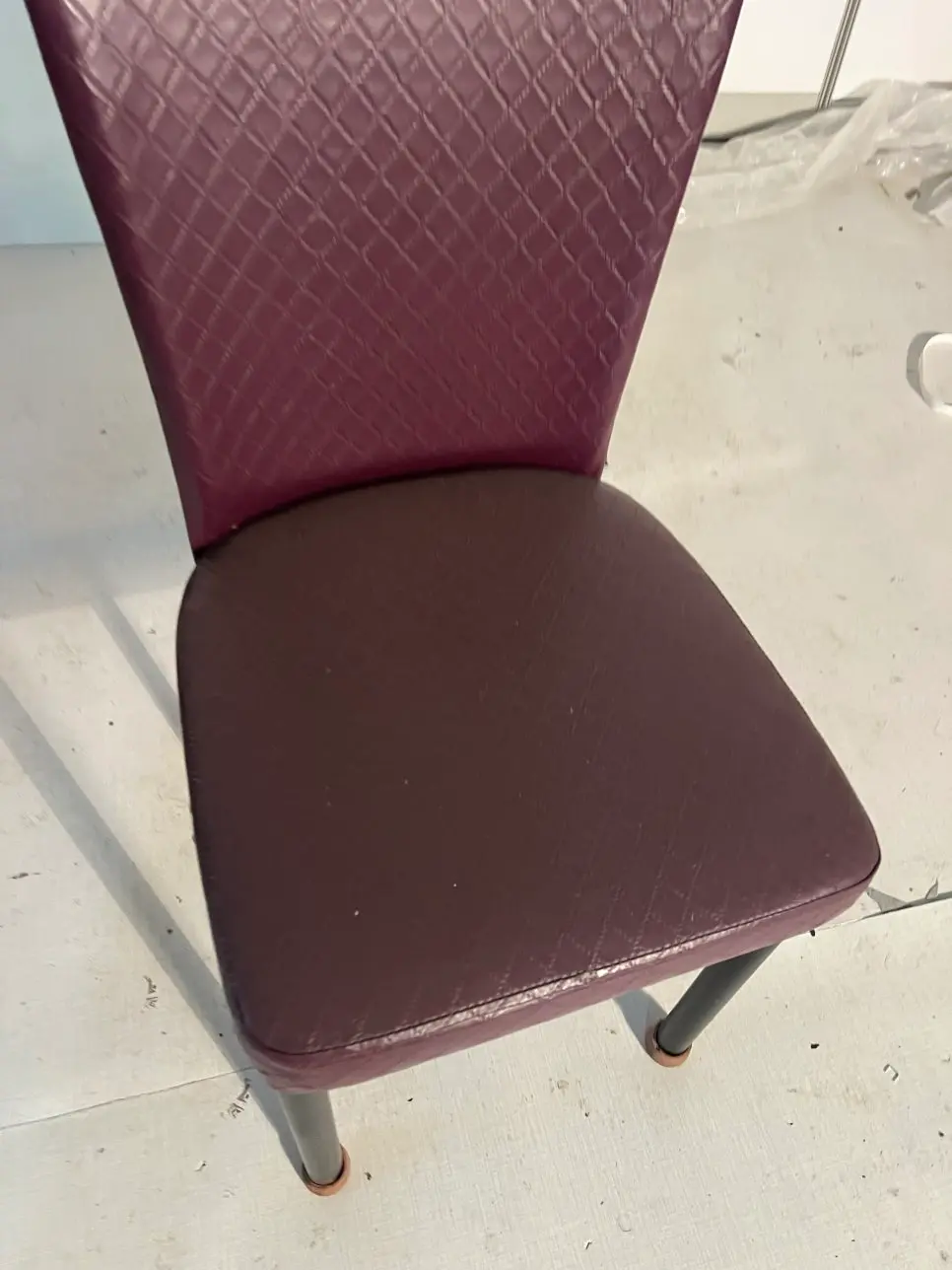 쿠션의자 천갈이 전후 메인 이미지