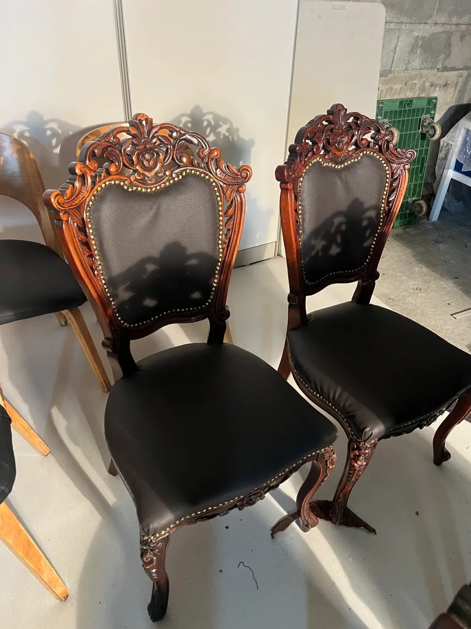 엔틱의자 리폼 후 완성